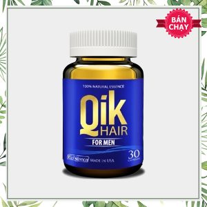 Qik Hair For Men (Cho Nam) – Viên Uống Hỗ Trợ Mọc Tóc Hiệu Quả Cho Nam