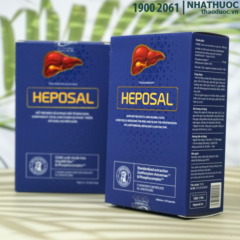 lời khuyên khi sử dụng heposal 